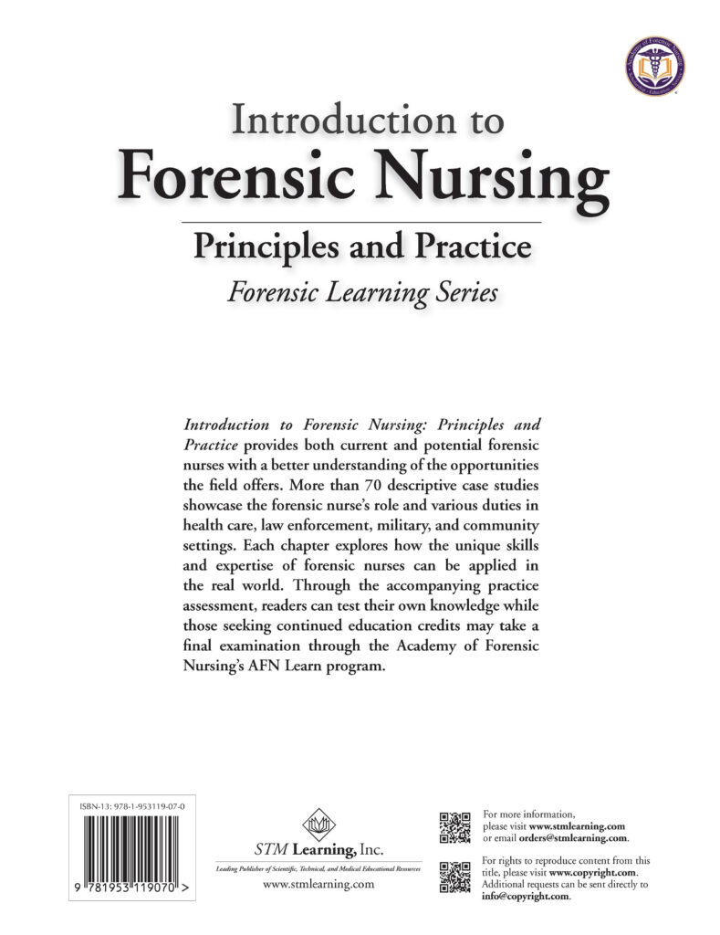 Introduction To Forensic Nursing: Principles And Practice